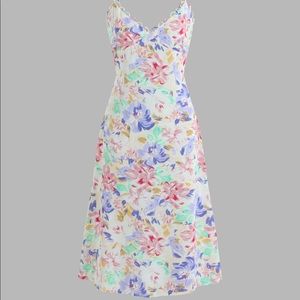 NWT Cider Floral Print Midi Dress